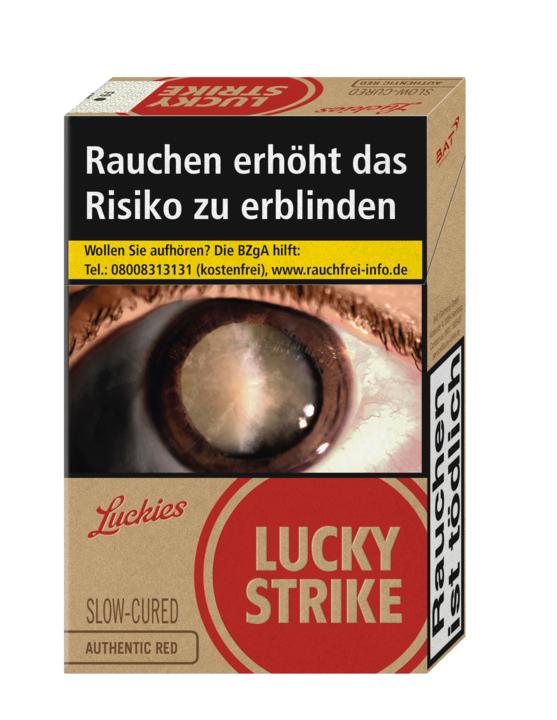 Lucky Strike Authentic Red Zigaretten 1 Packung