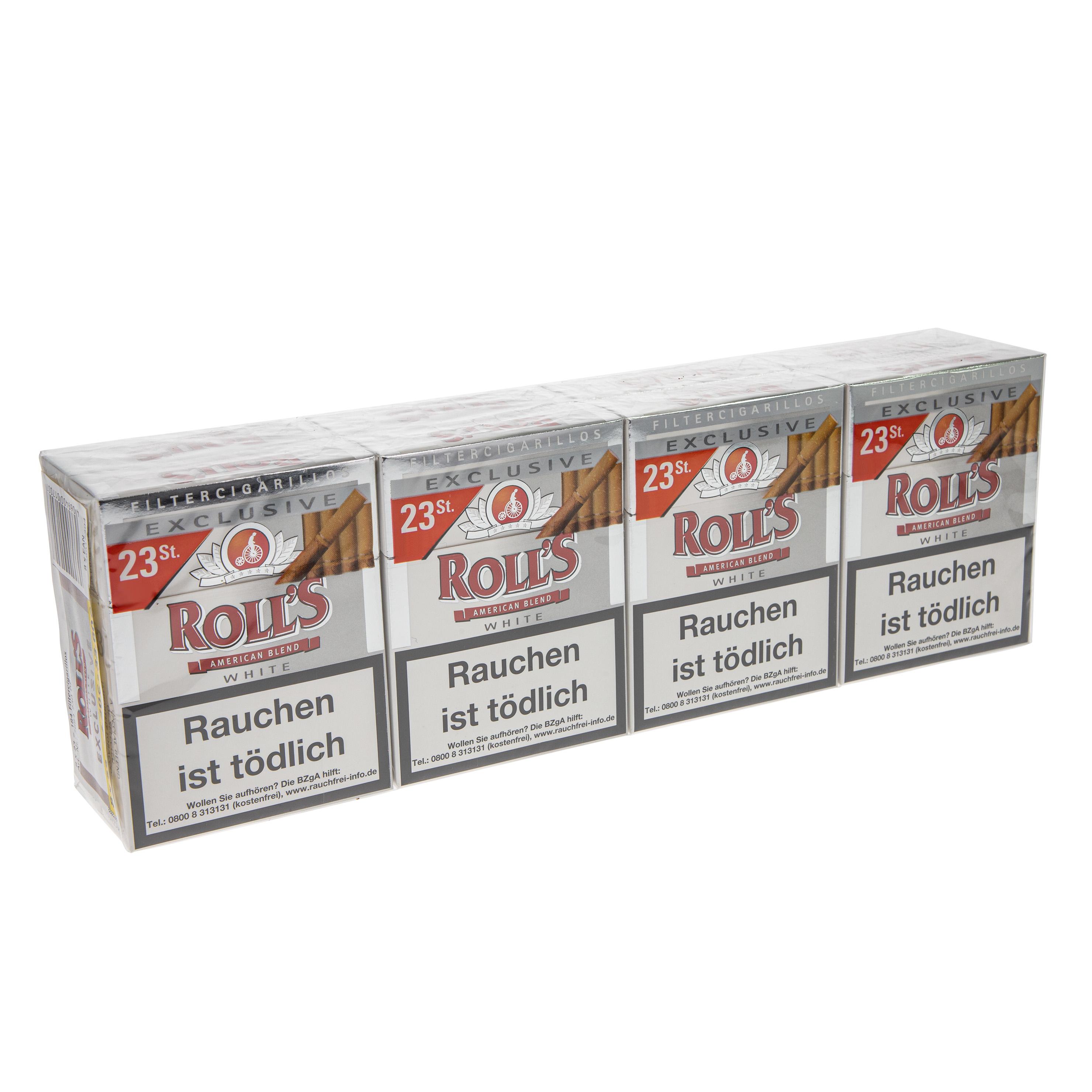 Rolls Zigarillos Exclusive White 1 Stange