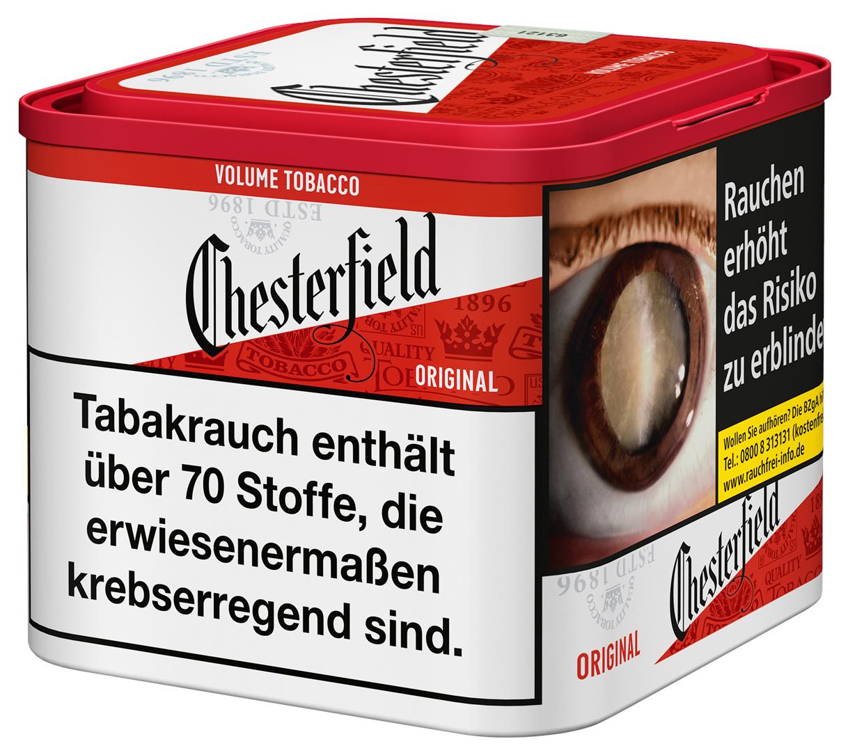Chesterfield Red Volumentabak M 1 Dose