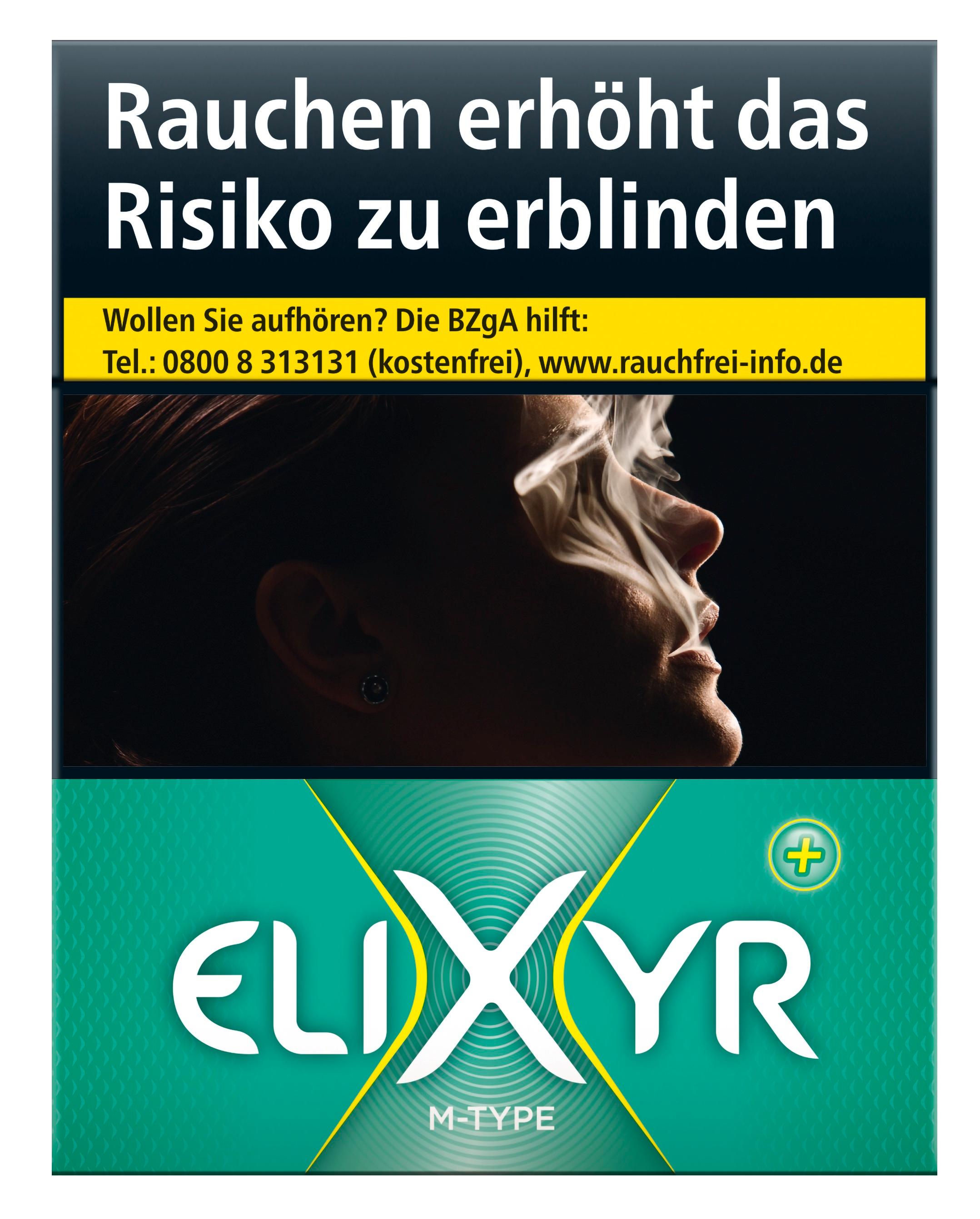 Elixyr+ M-Type XL Zigaretten 1 Stange 8x24 Stück