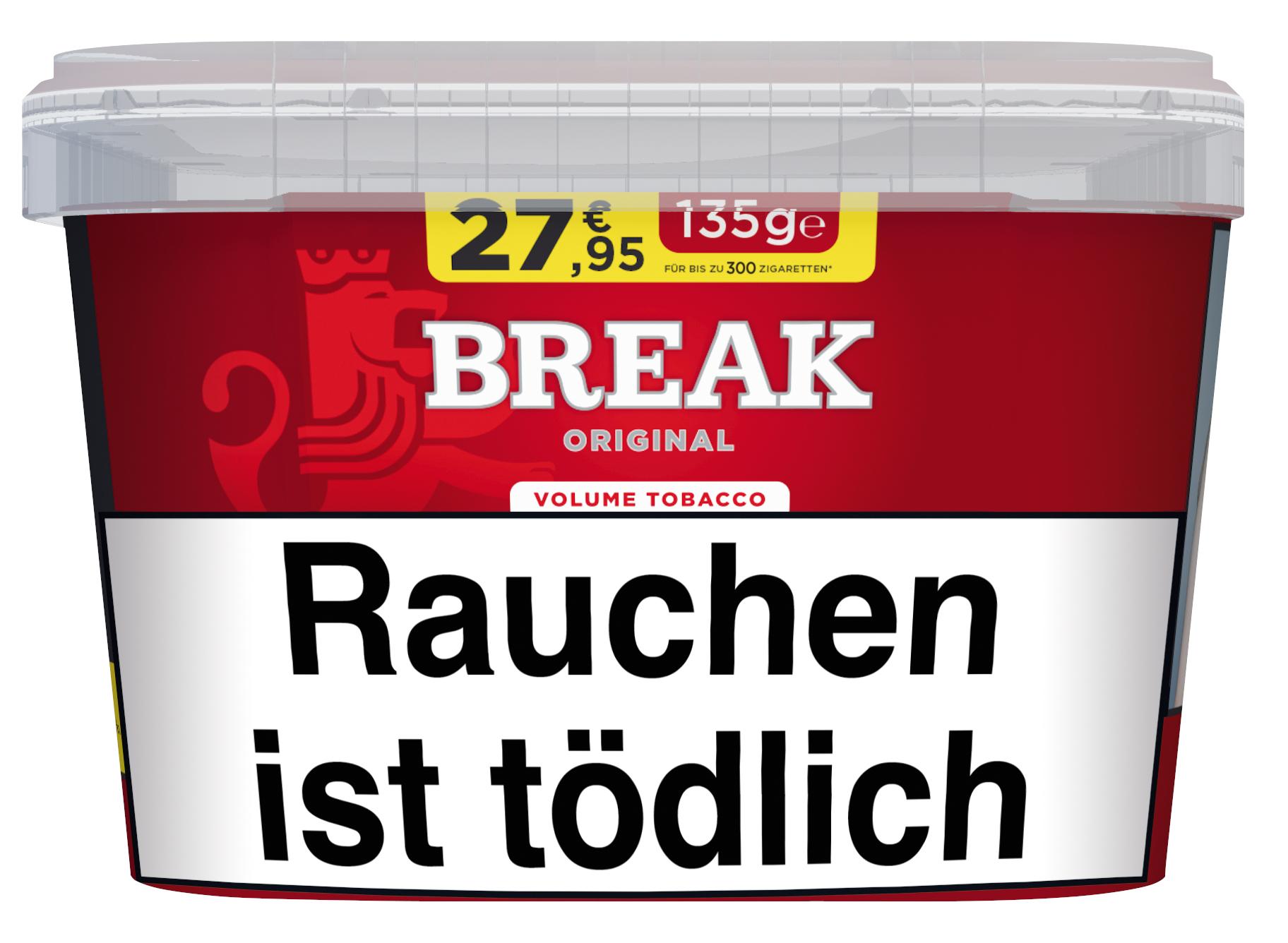 Break Volumentabak Original 1 Eimer