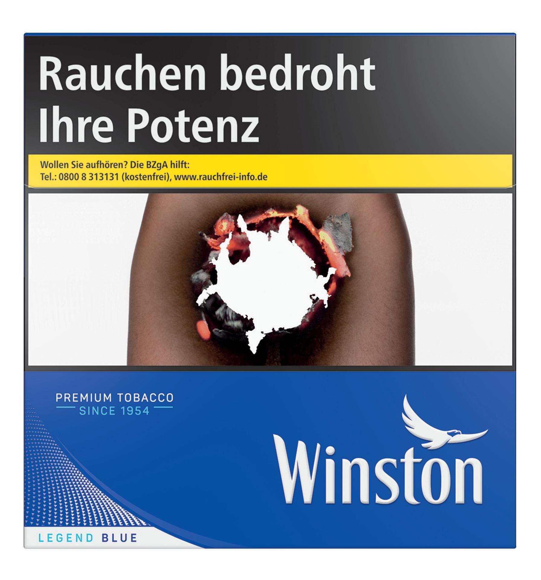 Winston Blue Zigaretten 6XL 1 Packung 58 Stück