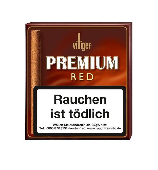 Villiger Zigarill. Premium Vanilla ohne Filter Red 1 Stange