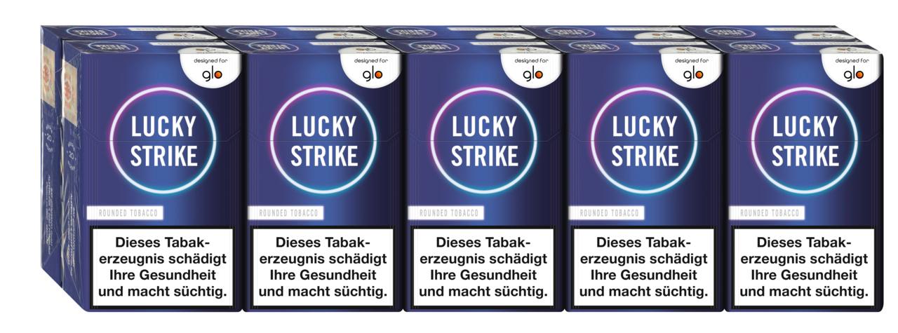 Lucky Strike for glo Rounded Tobacco 1 Stange 10x20 Stück