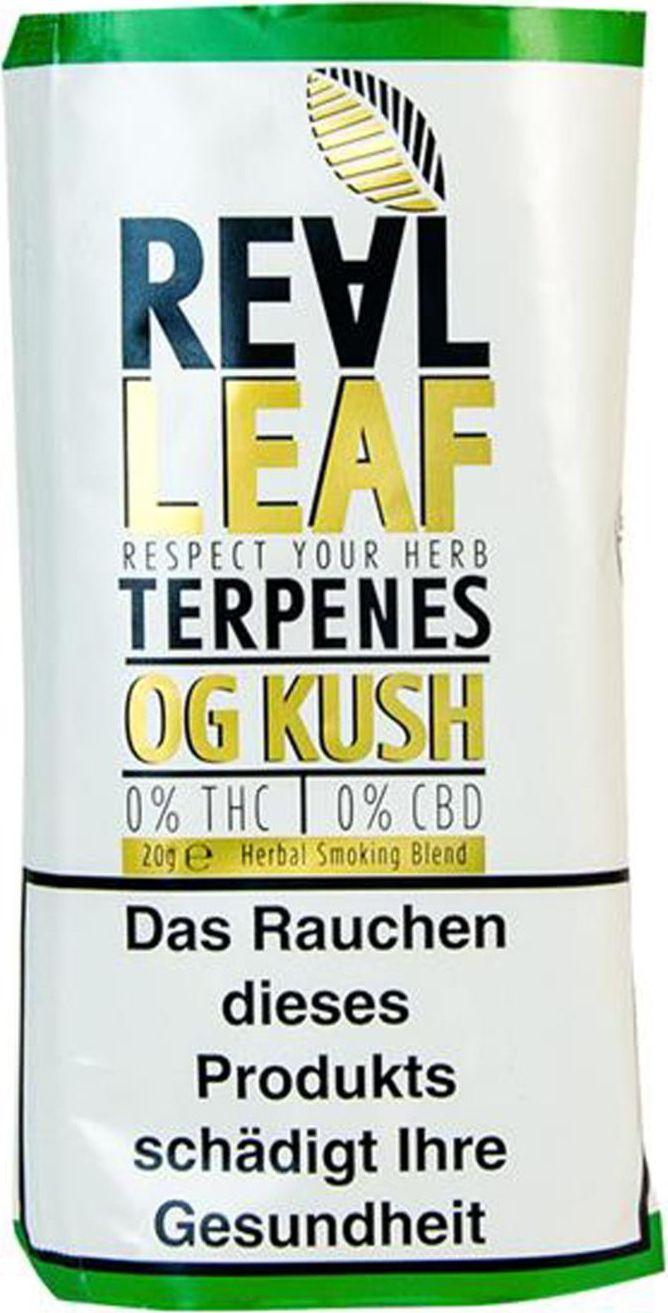 Real Leaf Tabakersatz OG Kush 1 Stange 5x20 Gramm