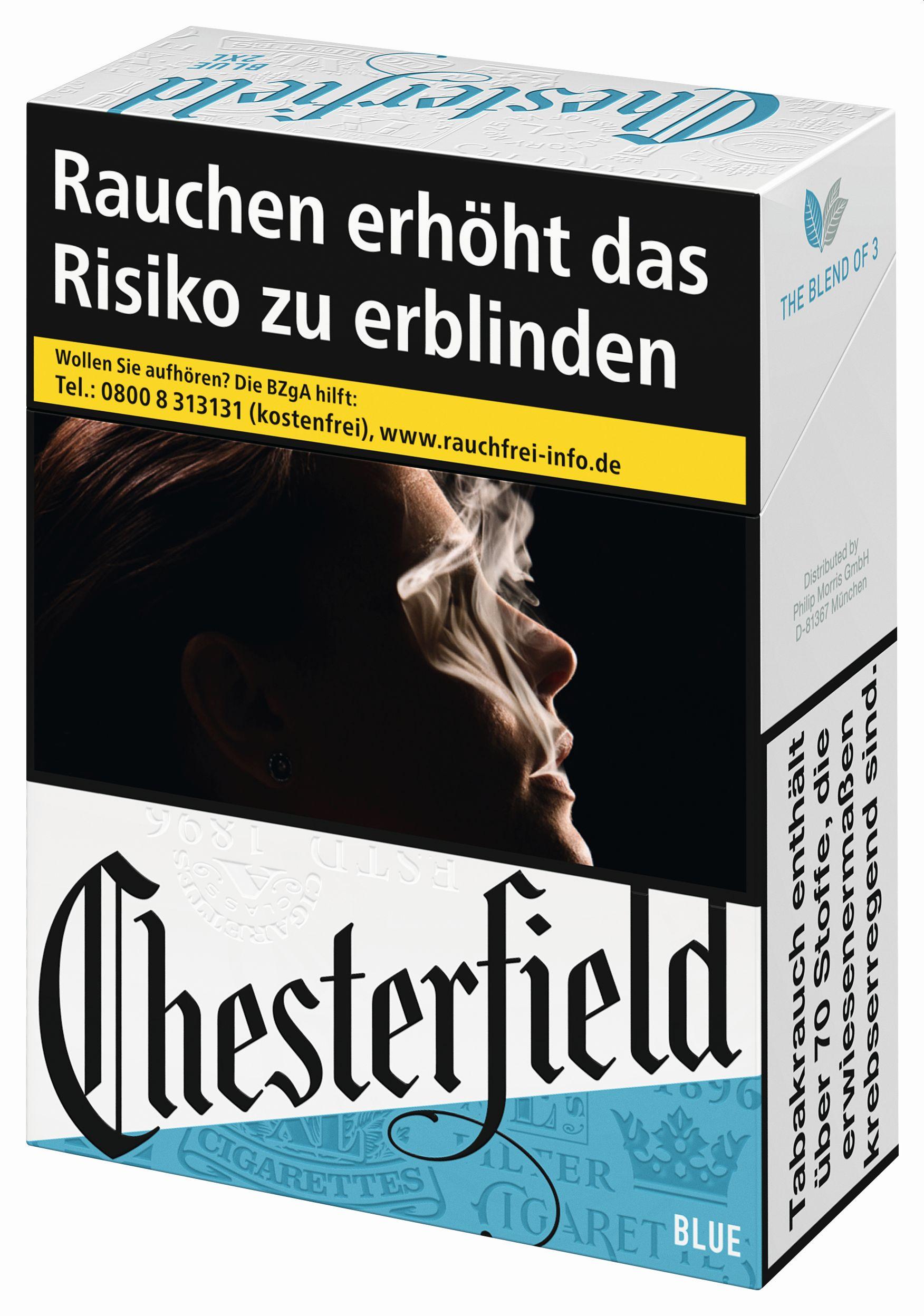 Chesterfield Blue XL Zigaretten 1 Stange
