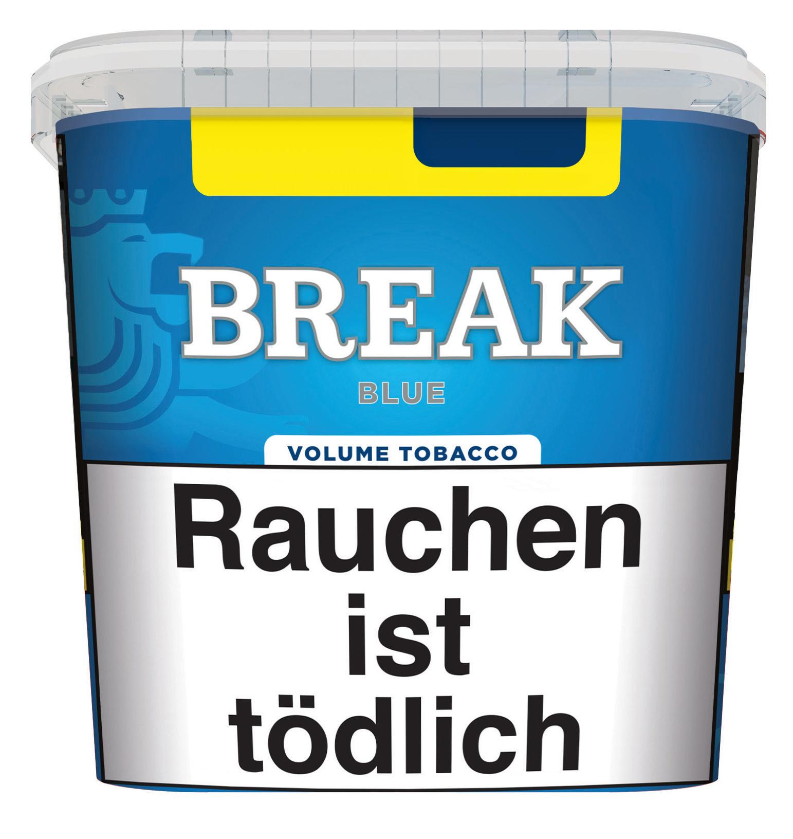 Break Volumentabak Blue 1 Eimer 185 Gramm