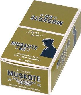 Muskote Zigarettenpapier 1 Stange 50x60 Stück