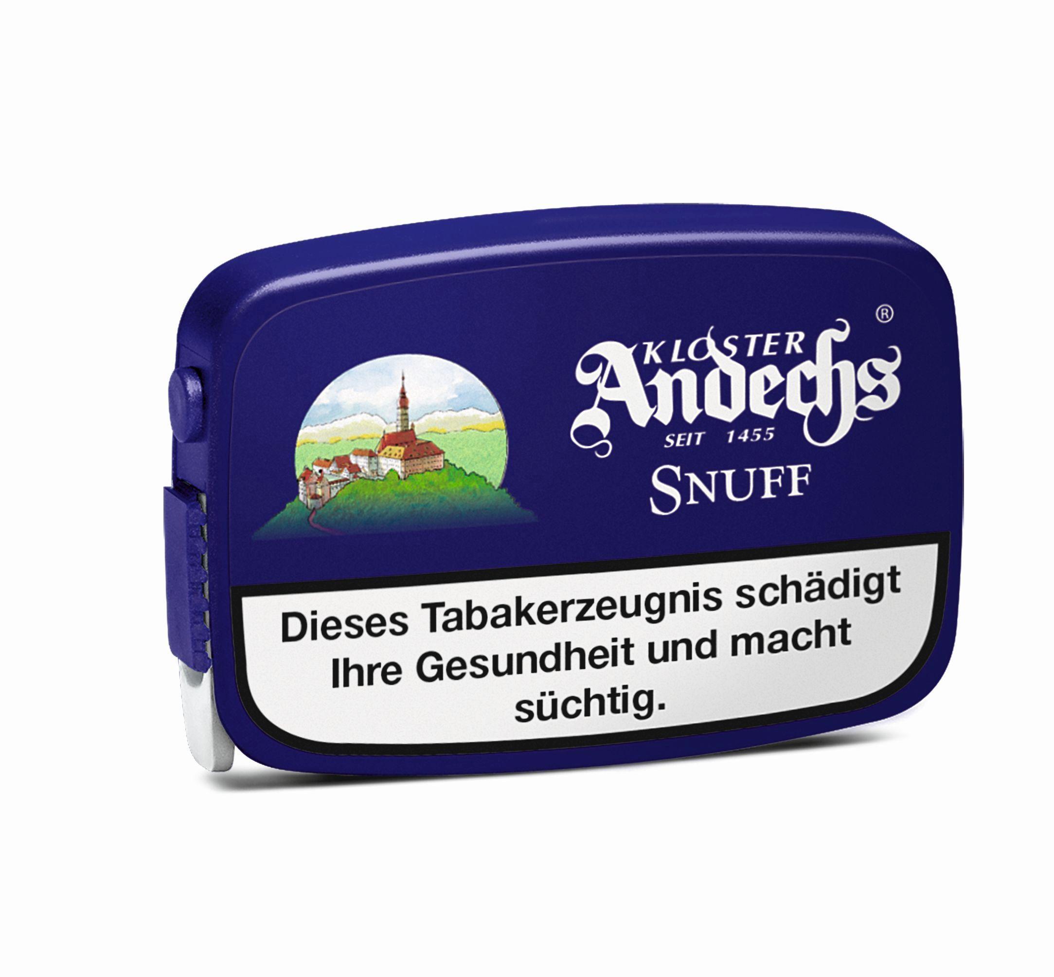 Kloster Andechs Schnupftabak 1 Stange 10x10 Gramm