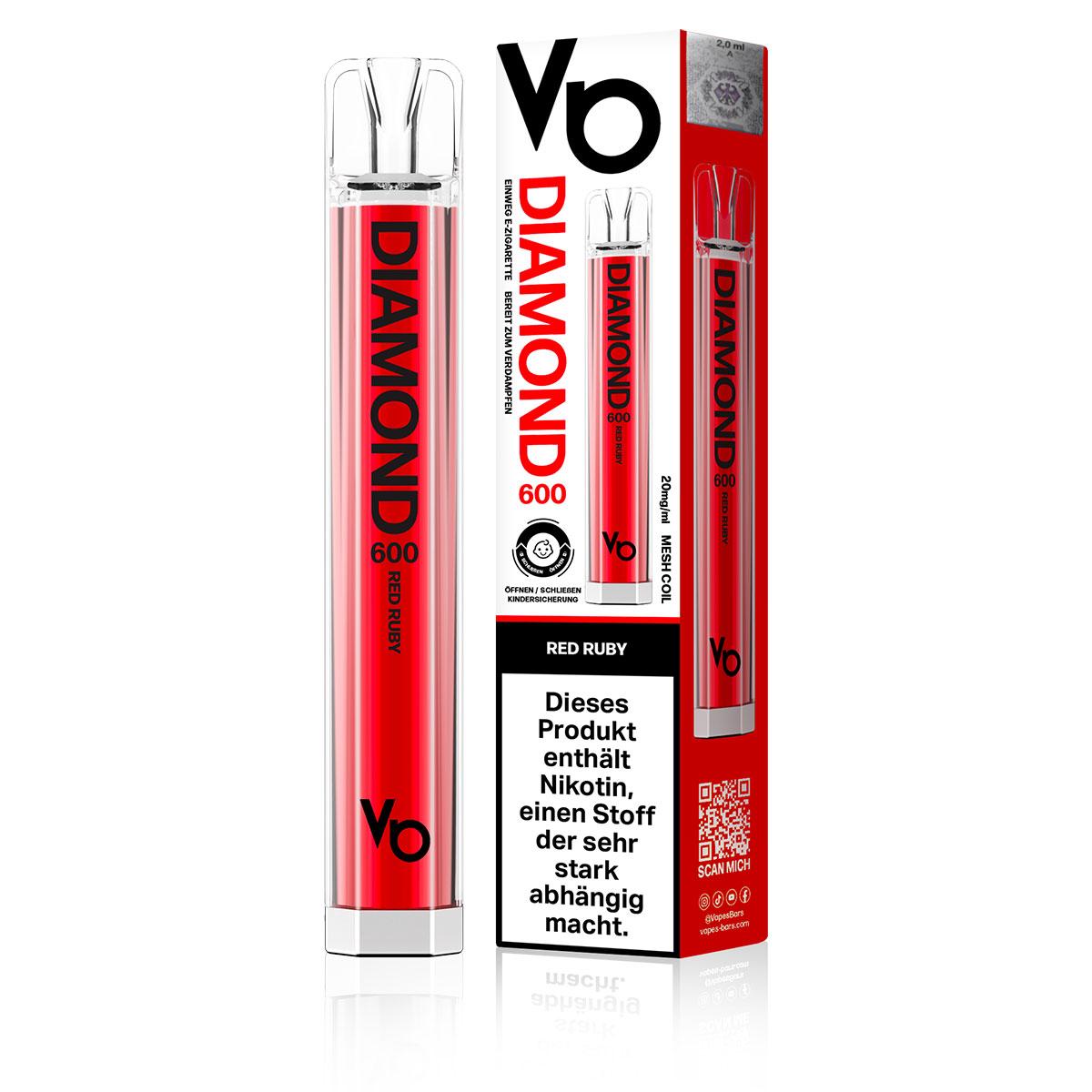 Diamond 600 Red Ruby 1 Packung