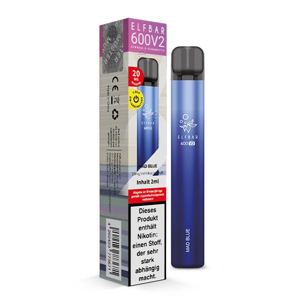 Elfbar 600 V2 Mad Blue 1 Packung