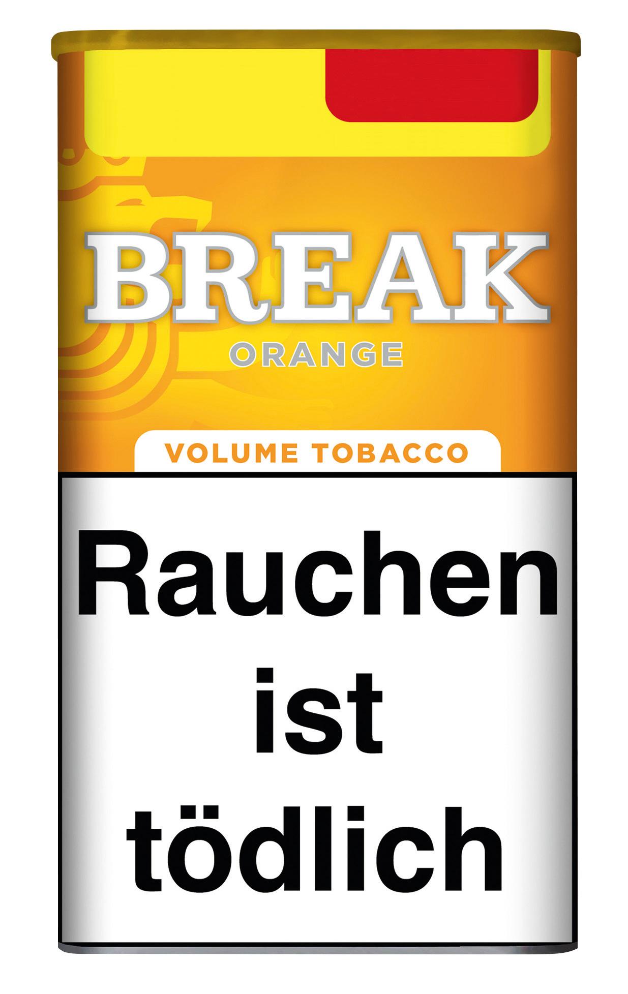 Break Volumentabak Orange 1 Dose 85 Gramm