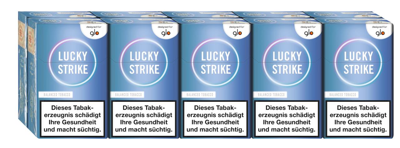 Lucky Strike for glo Balanced Tobacco 1 Stange 10x20 Stück