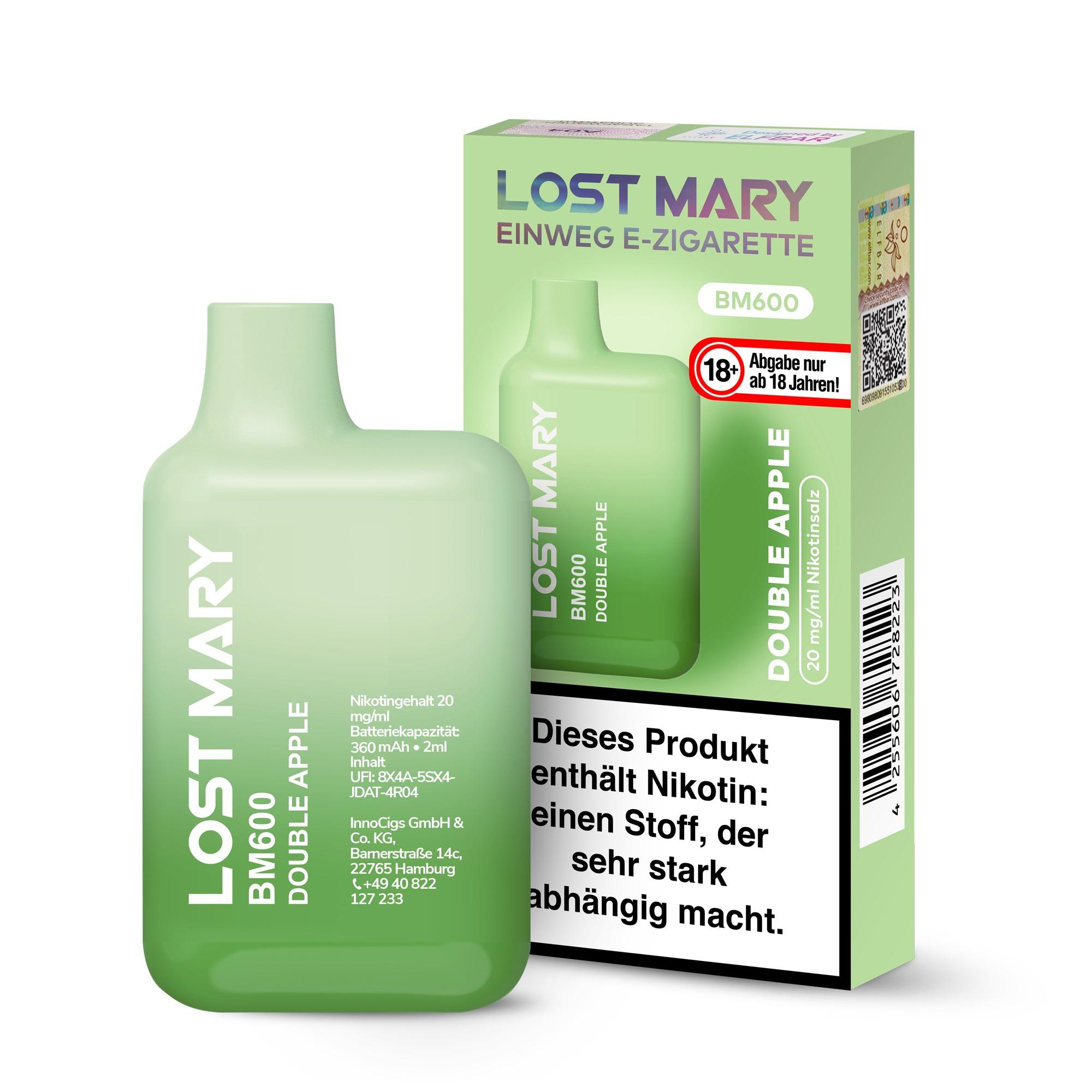 Lost Mary by Elf Bar Double Apple 1 Packung