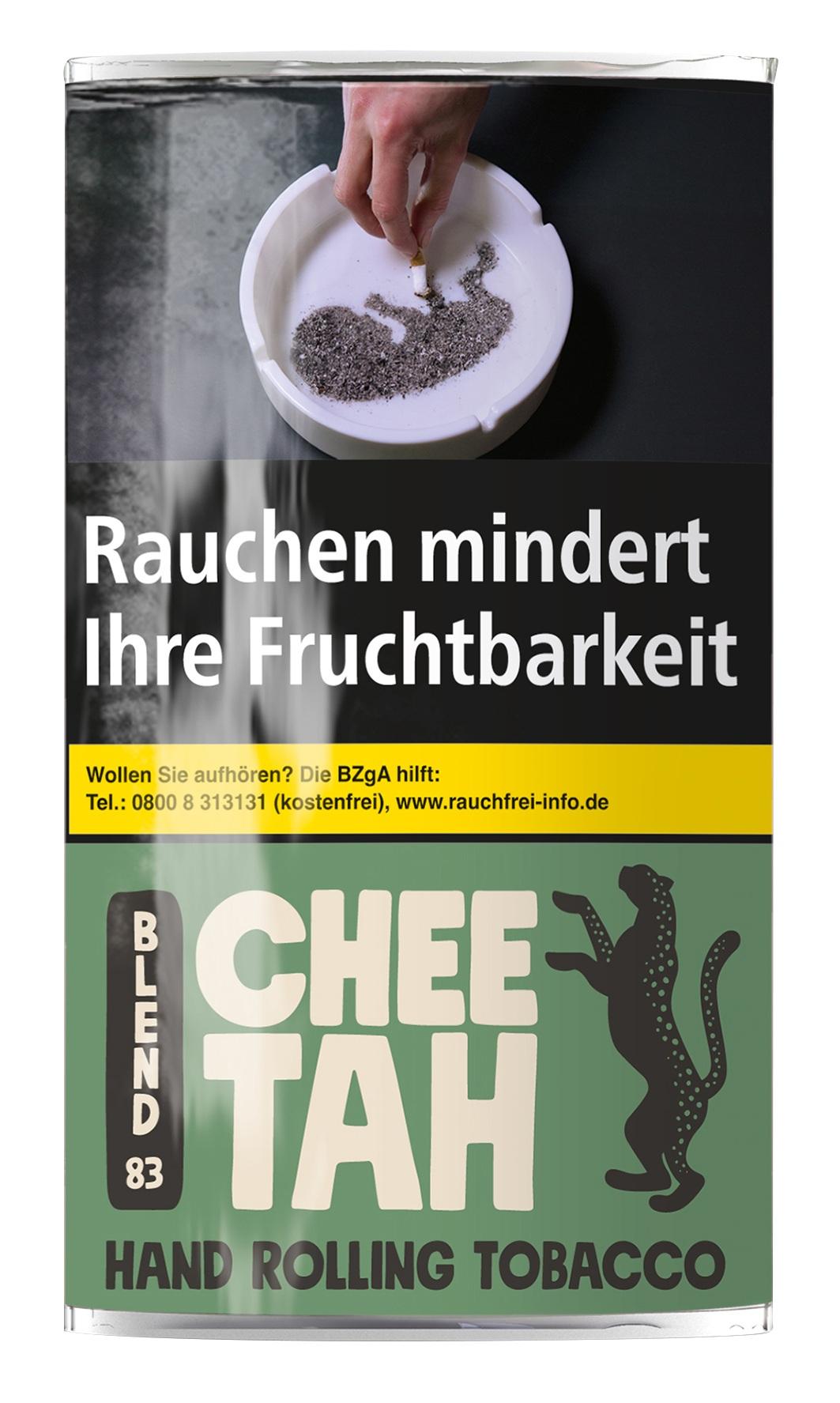 Chee Tah Zigarettentabak No. 73 Grün  1 Gebinde 5x30 Gramm