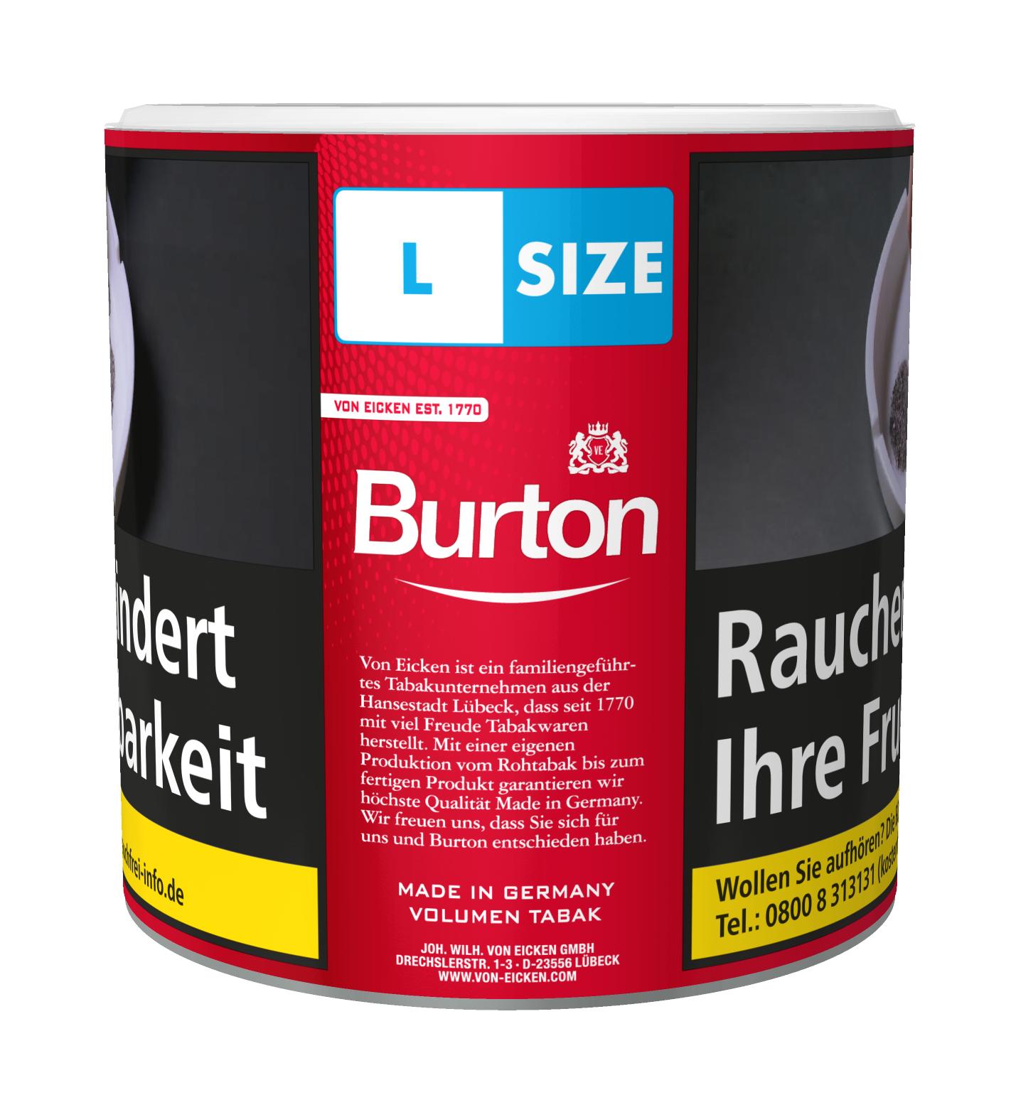Burton Volumentabak Full Red L 1 Dose 43 Gramm