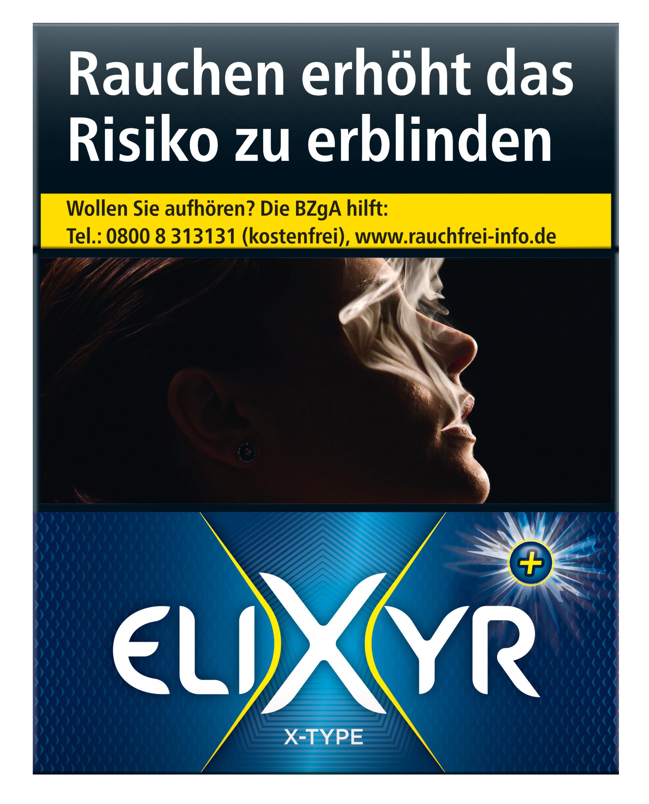 Elixyr+ X-Type Zigaretten  1 Stange