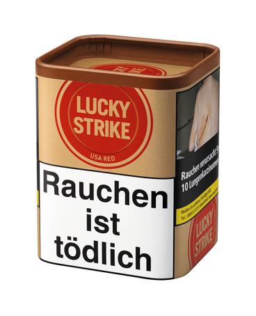 Lucky Strike USA Red Volumentabak  1 Dose 61 Gramm