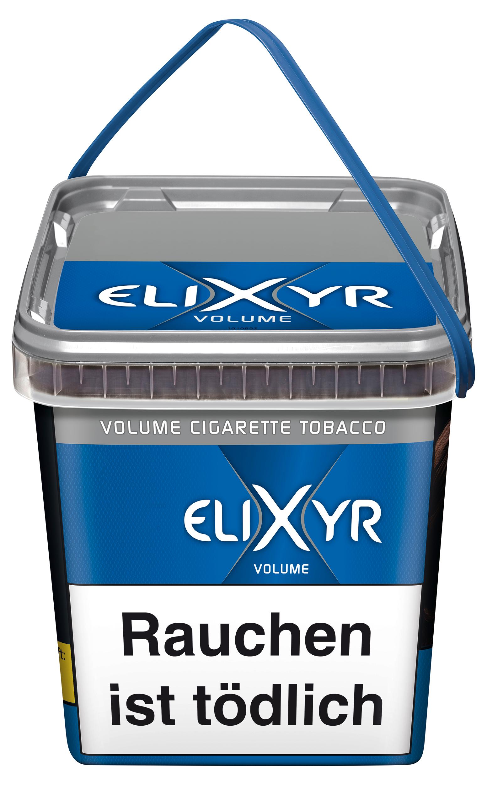 Elixyr Blue Volumen Tabak 1 Eimer 260 Gramm