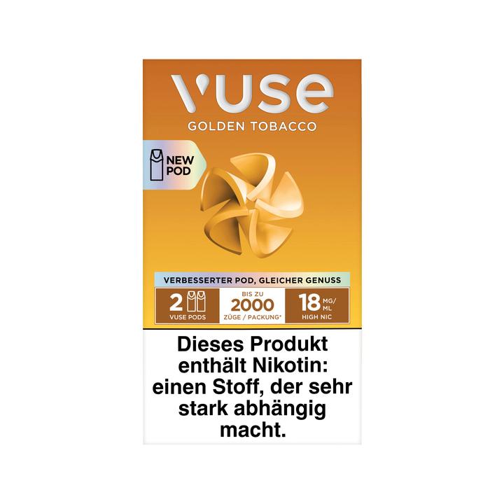Vuse Pod Golden Tobacco 18mg 1 Packung