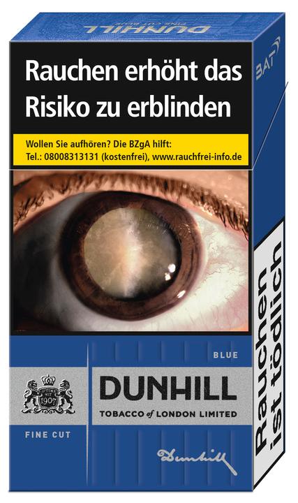 Dunhill Fine Cut Blue Zigaretten 1 Packung 20 Stück