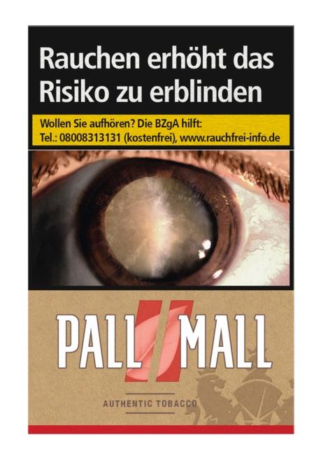 Pall Mall Authentic Red 1 Packung 20 Stück