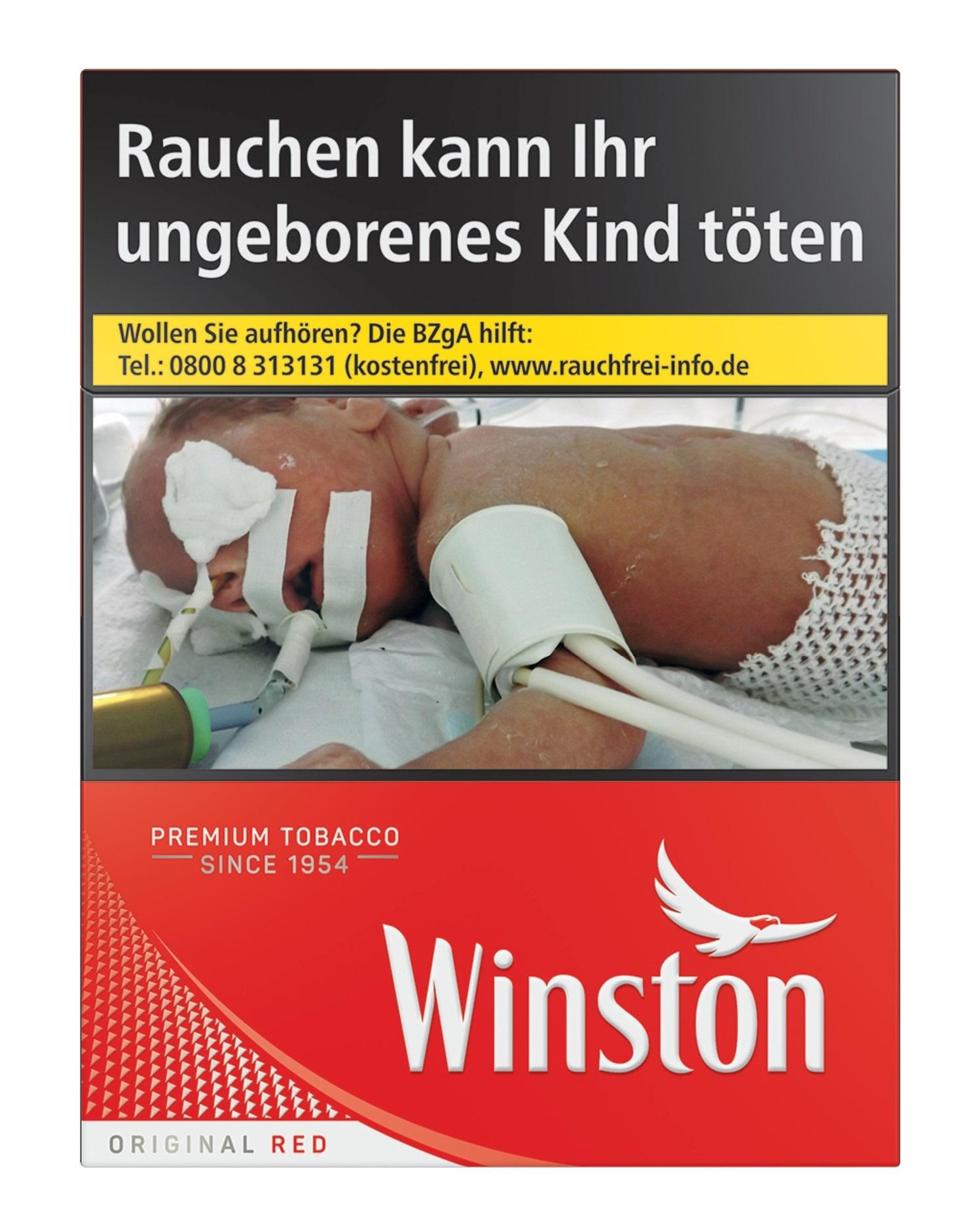 Winston Red Zigaretten XXL 1 Packung