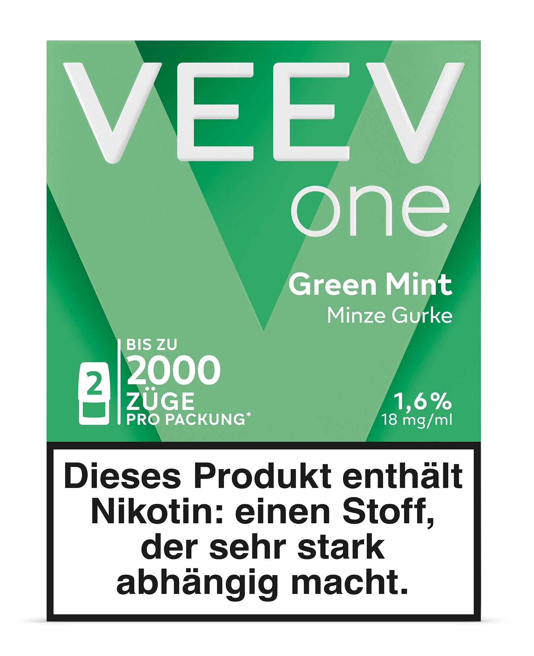 Veev One Pod Green Mint 20mg 1 Packung