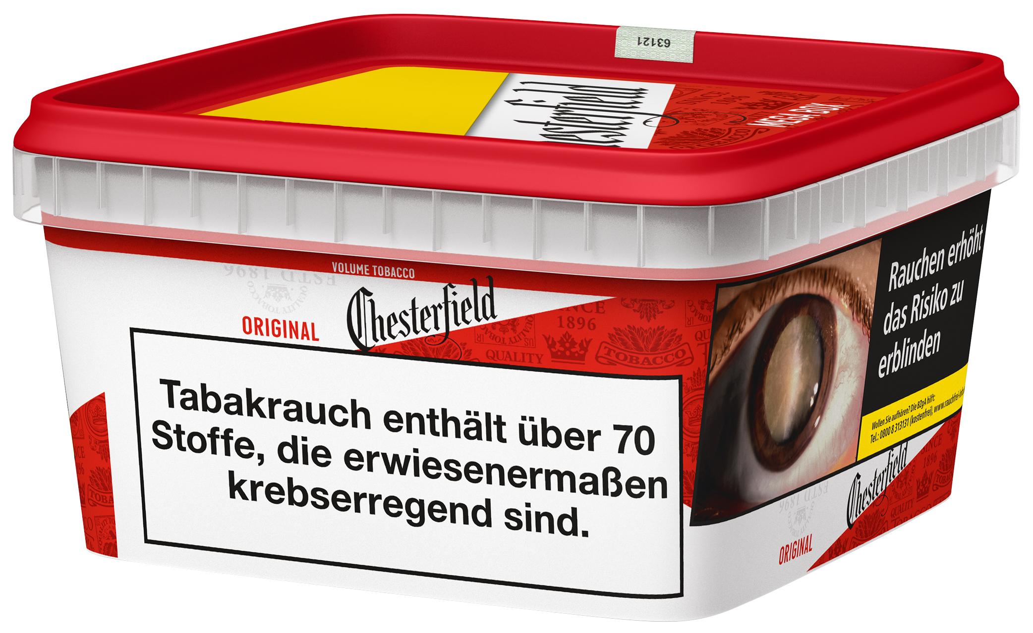 Chesterfield Volumentabak Red Mega Box 1 Eimer 135 Gramm