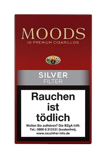Dannemann Moods Silver Zigarillos 1 Packung 10 Stück