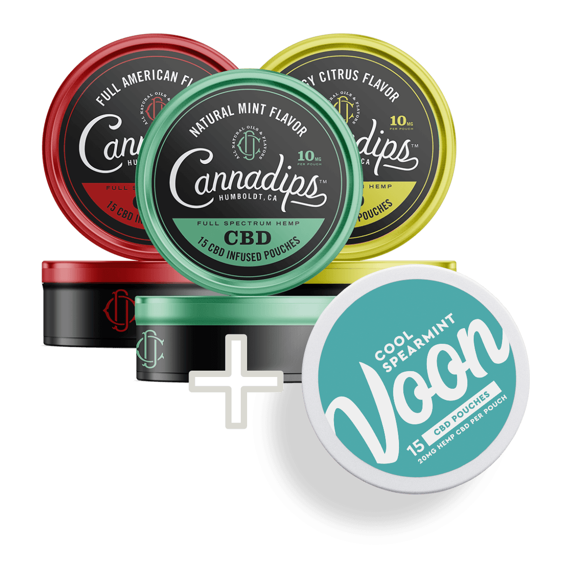 3+1 gratis: 3 Cannadips plus 1 Voon gratis