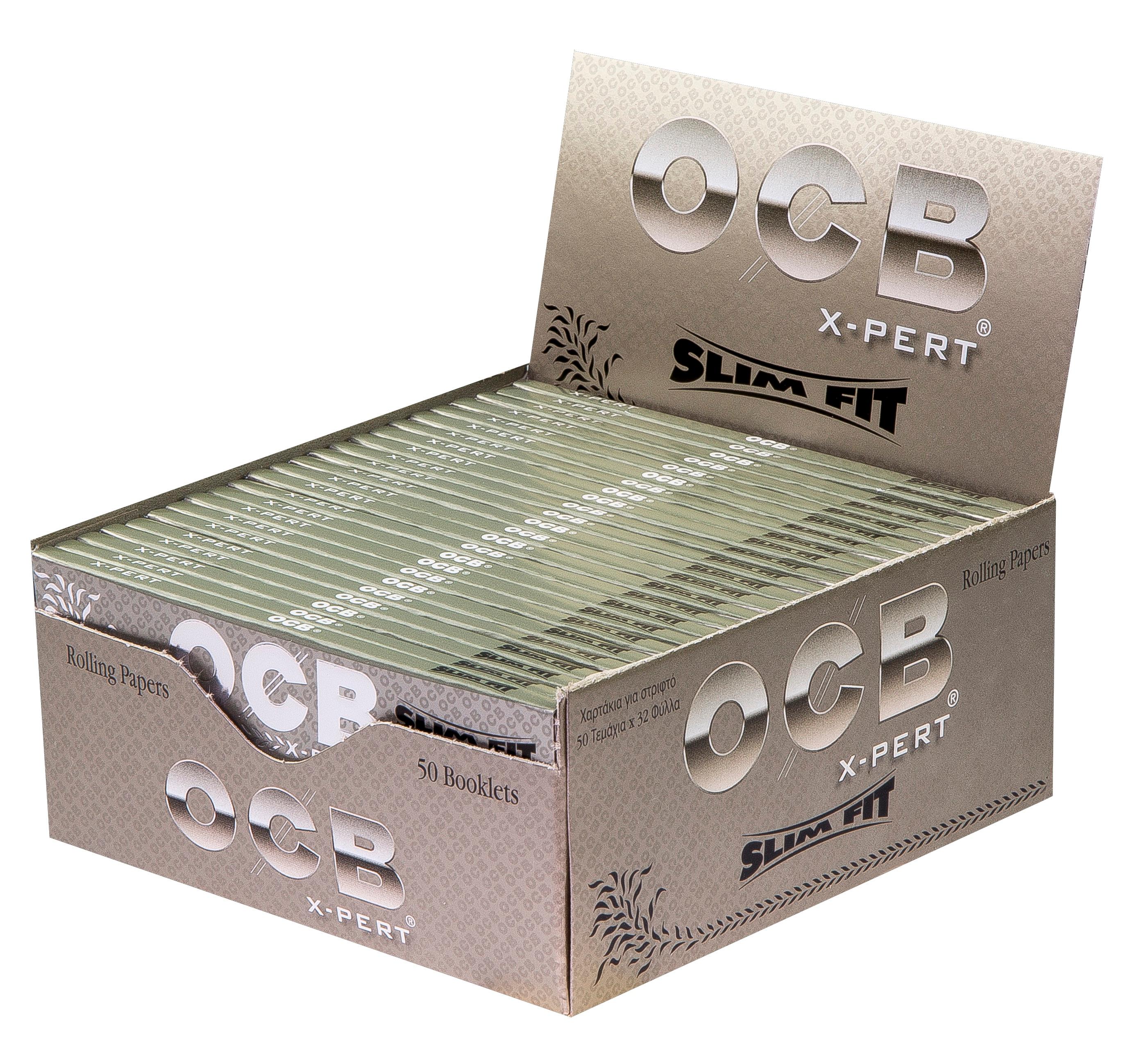 OCB Zigarettenpapier X-Pert slim fit 1 Stange 50x32 Stück