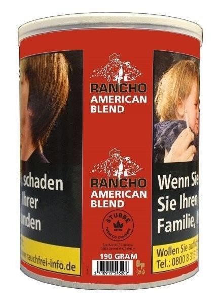 Rancho Zigarettentabak American Blend 1 Dose 190 Gramm