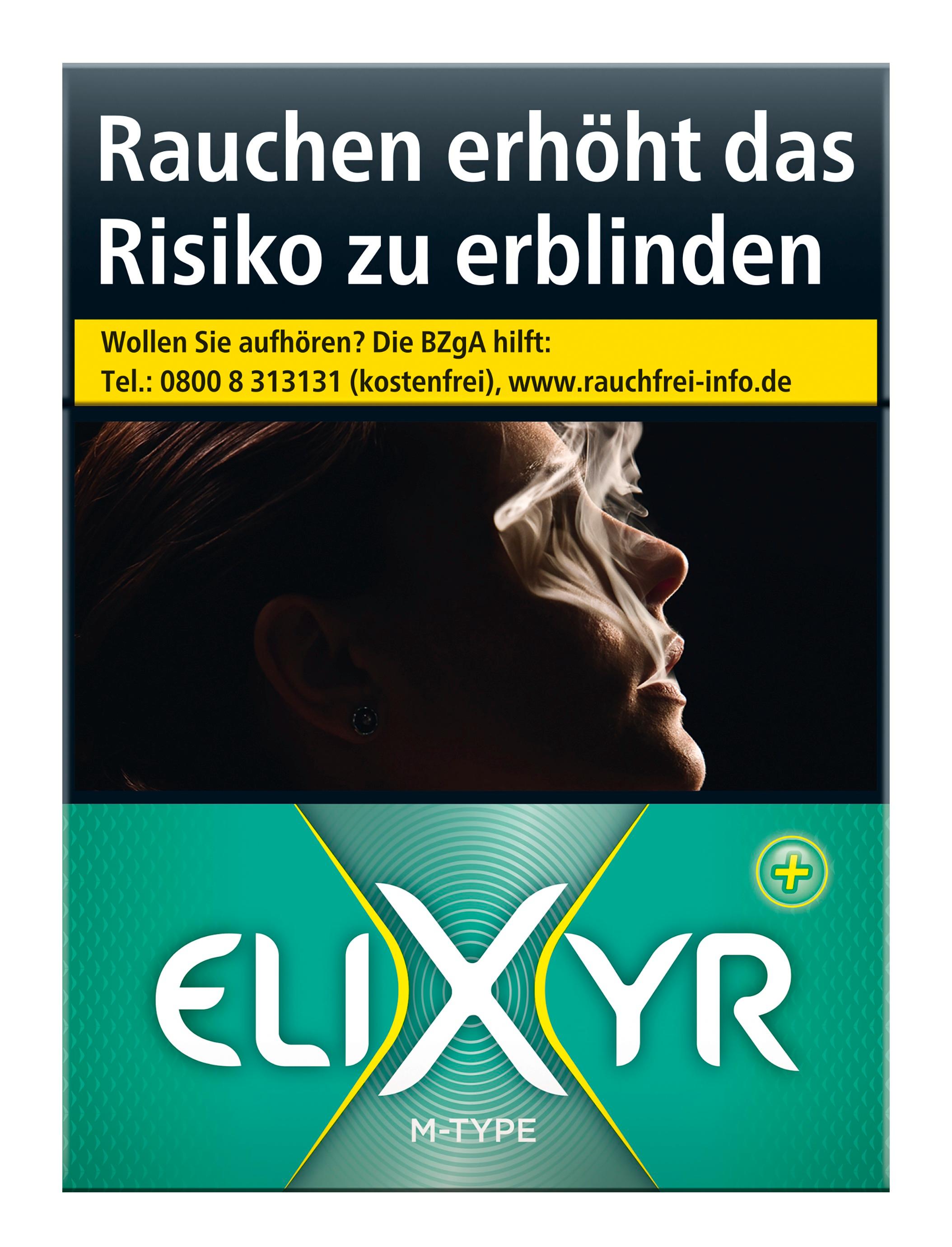 Elixyr+ M-Type XXL Zigaretten 1 Stange 8x27 Stück