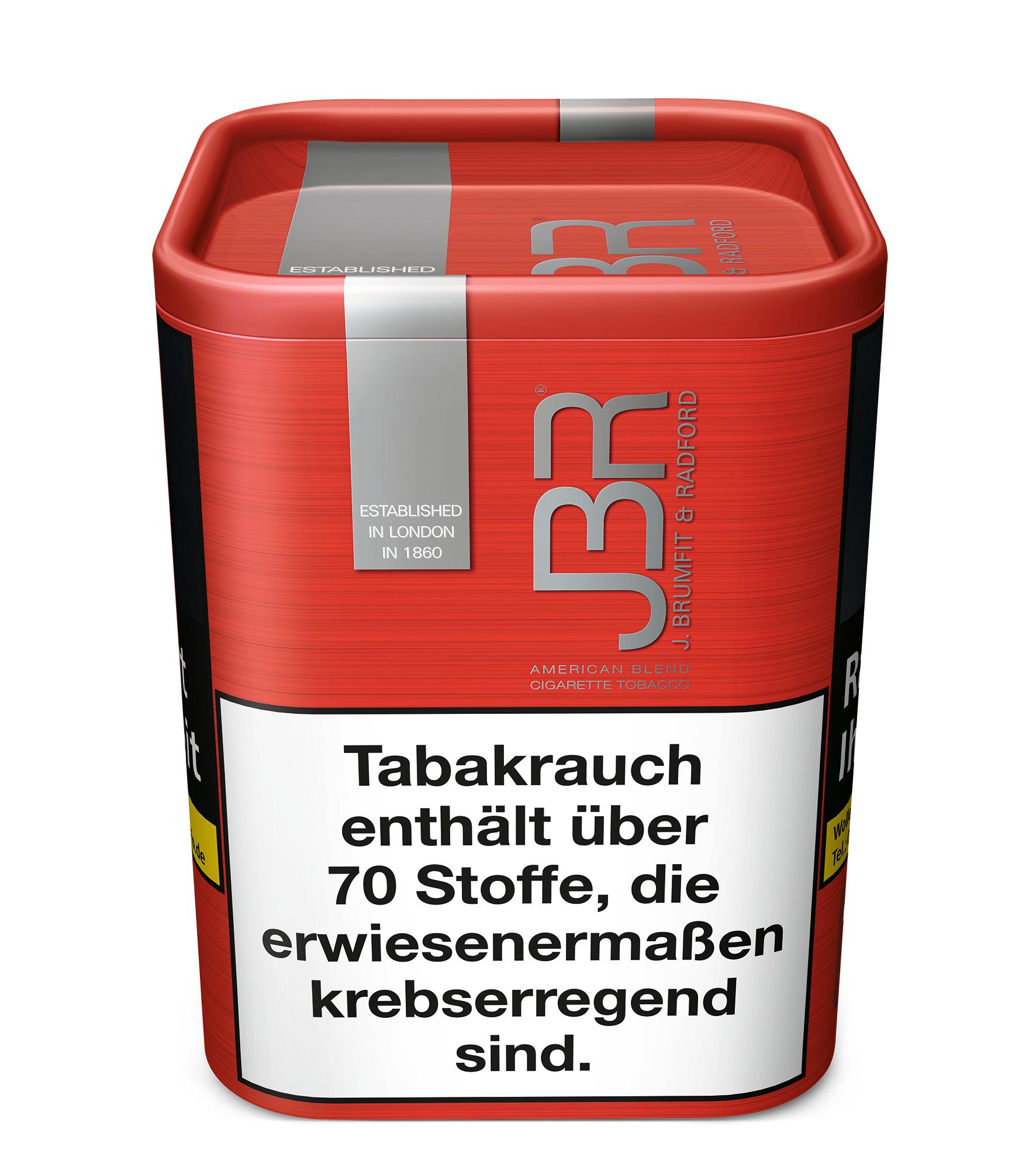 JBR Zigarettentabak American Blend 1 Dose 100 Gramm