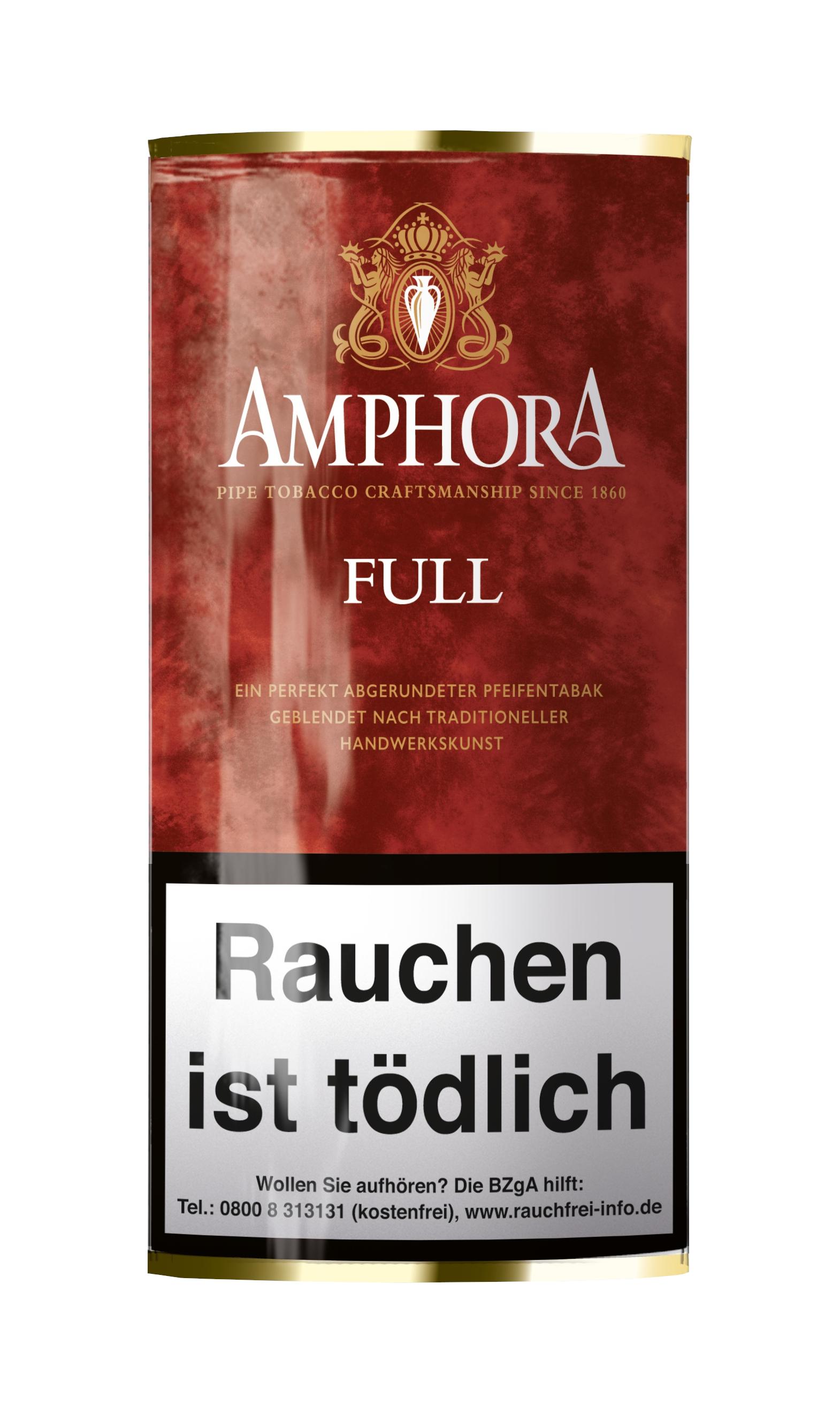 Amphora Full Aroma (rot) Pfeifentabak 1 Gebinde 5x50 Gramm