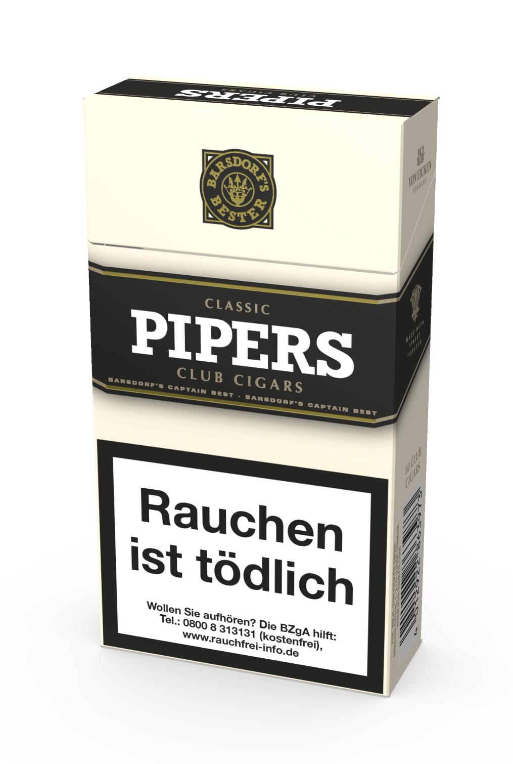 Pipers Little Cigars Classic 1 Packung 10 Stück
