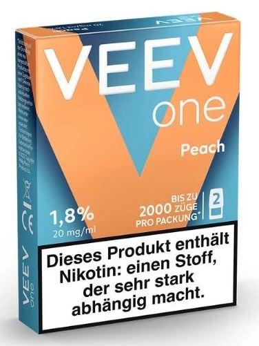 VEEV One Pod Peach 20mg 1 Packung 2 Stück