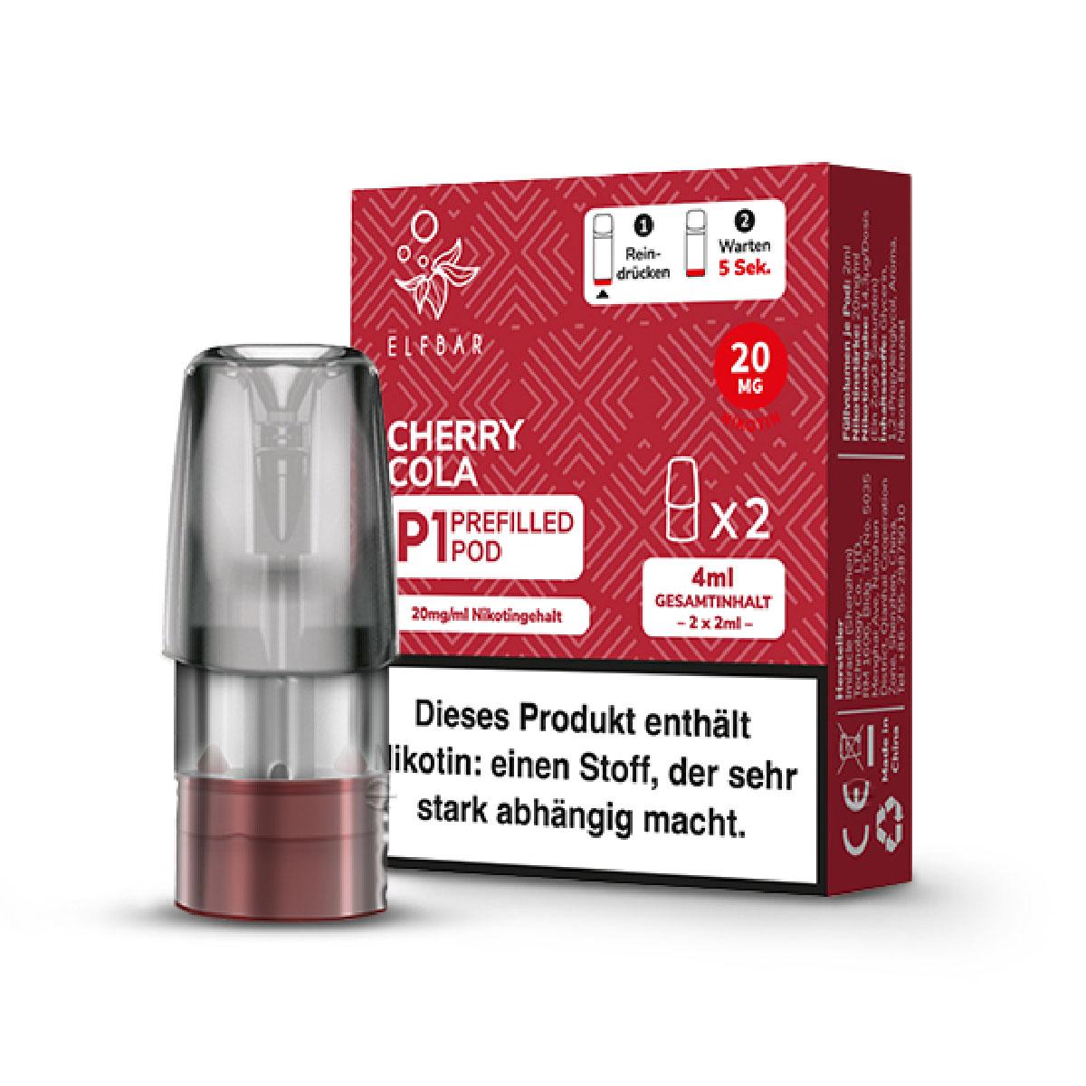 Elf Bar Mate 500 Pod Cherry Cola 20mg/ml  1 Packung