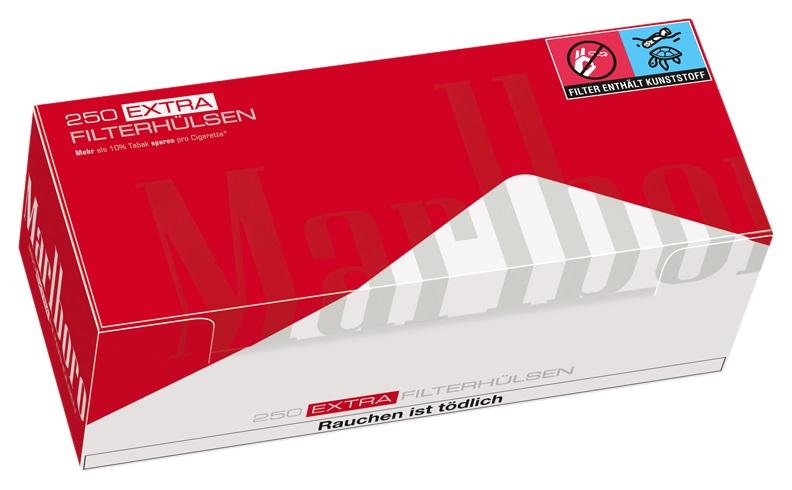 Marlboro Red Zigarettenhülsen Extra 1 Stange 4x250 Stück
