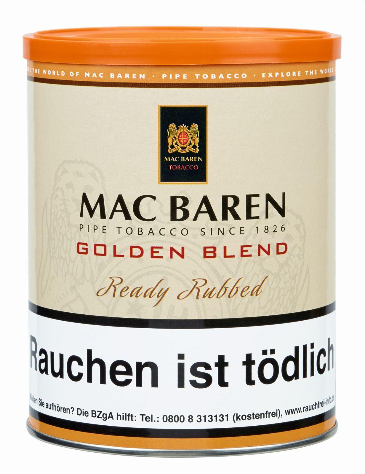 Mac Baren Pfeifentabak Golden Blend 1 Dose