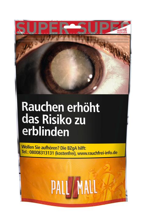 Pall Mall Allround Zigarettentabak  Super Beutel 1 Beutel 133 Gramm