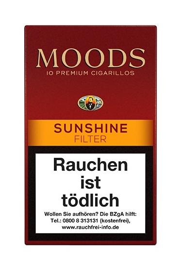 Dannemann Moods Sunshine Zigarillos 1 Stange 10x10 Stück
