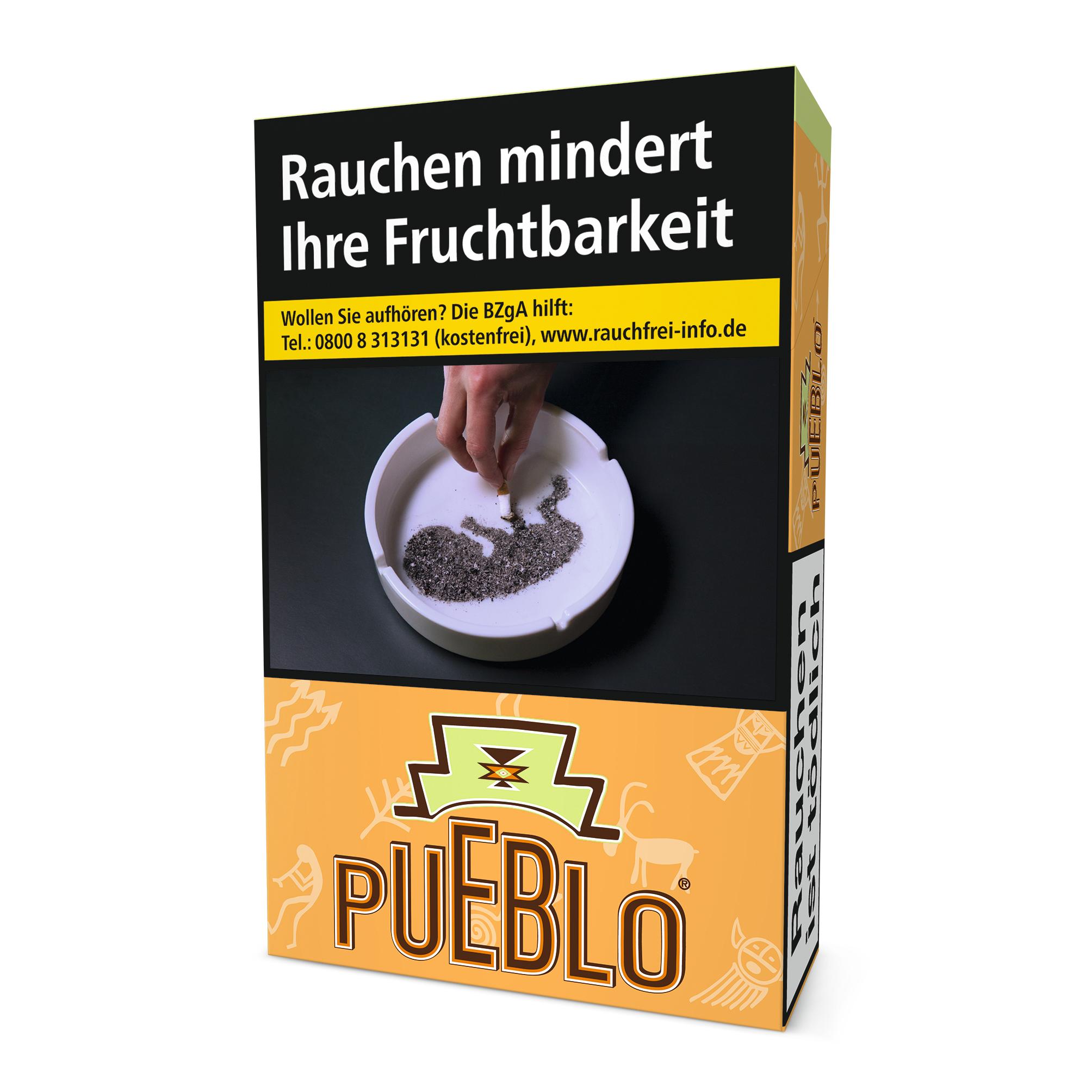 Pueblo Zigaretten Orange 1 Stange 10x20 Stück