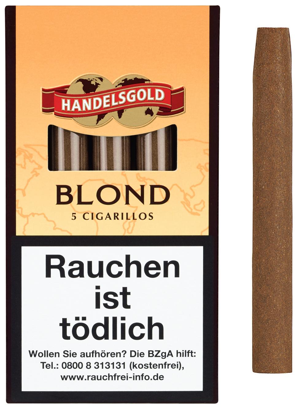 Handelsgold Zigarillos 211 Blond (Vanilla) 1 Packung