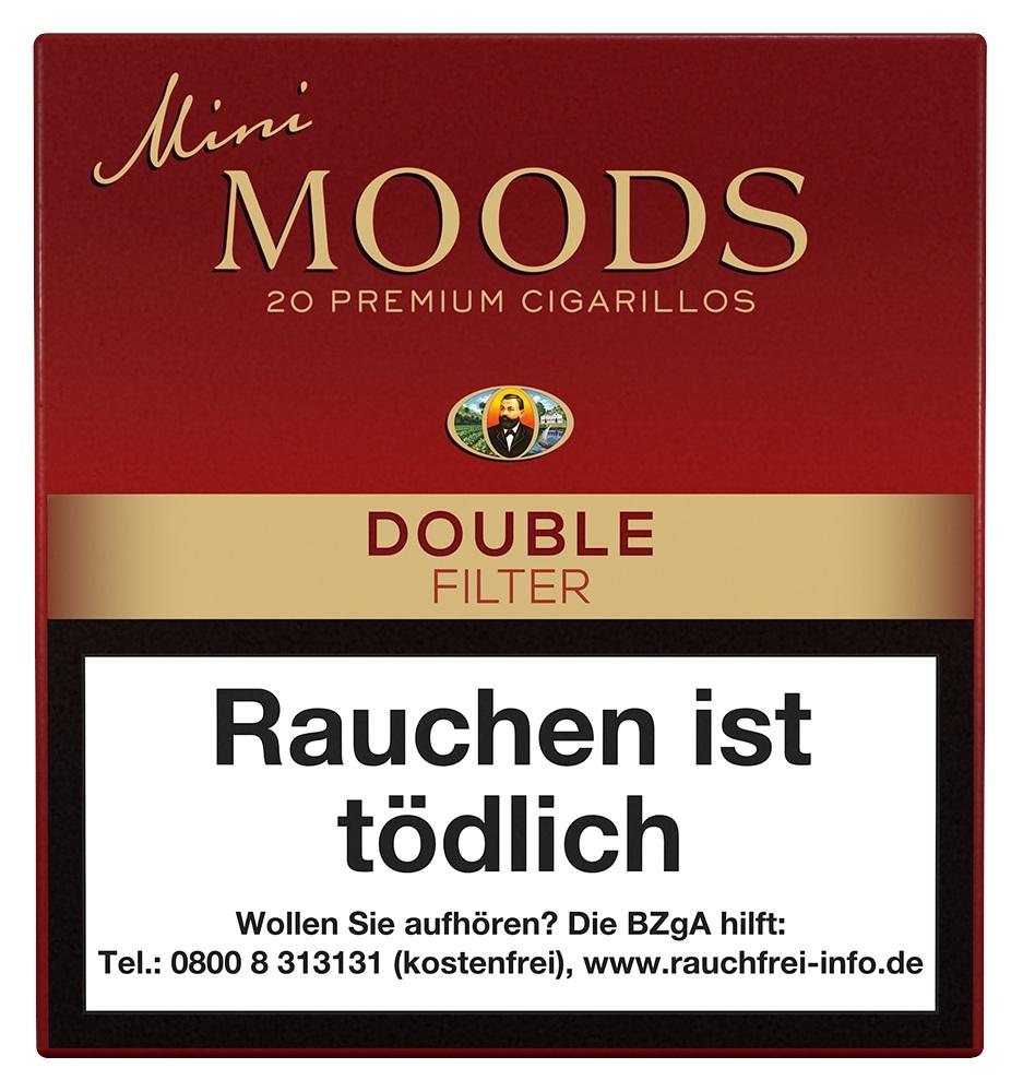 Dannemann Moods Double Filter Zigarillos 1 Packung 20 Stück