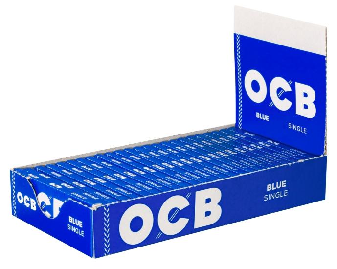 OCB Zigarettenpapier blau 1 Packung 50 Stück