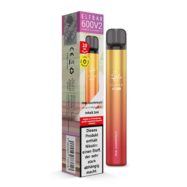 Elfbar 600 V2 Pink Grapefruit 1 Packung