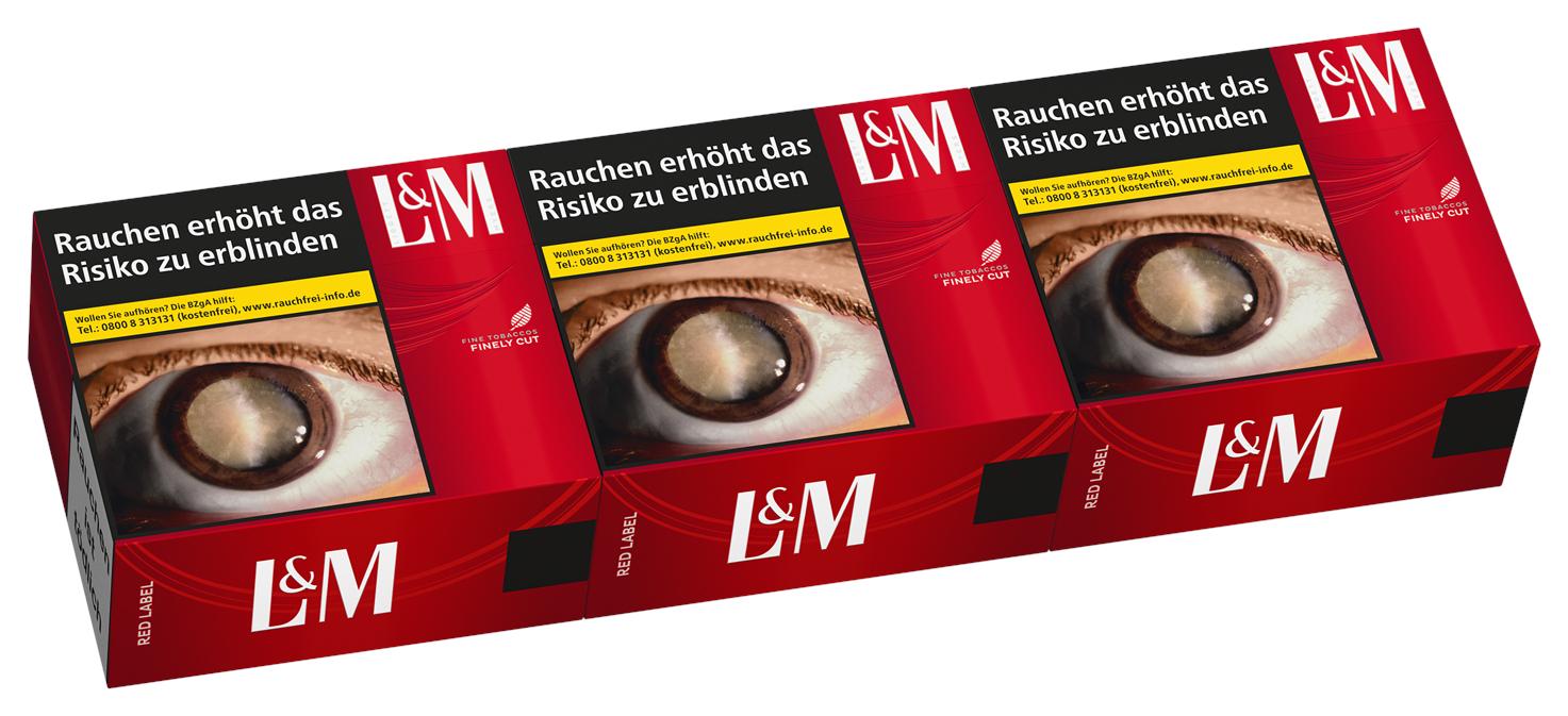 L&M Red 9XL 1 Stange 3x76 Stück