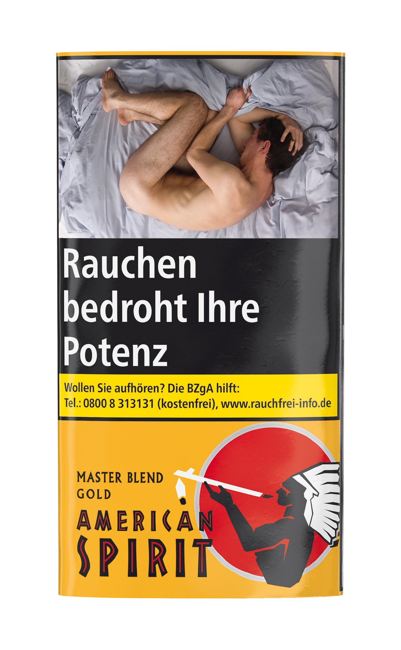 American Spirit Zigarettentabak Master Blend Gold 1 Gebinde